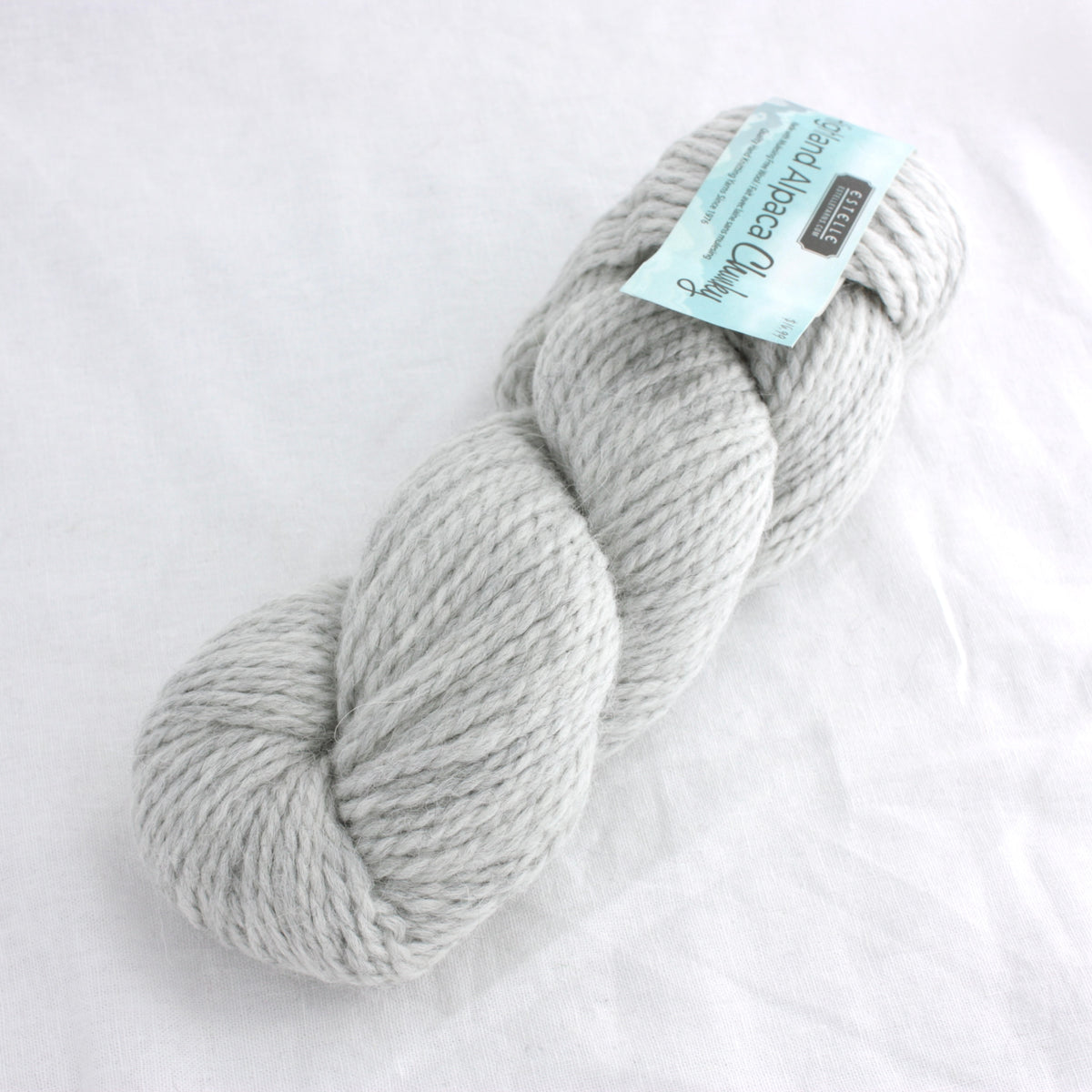 100% Alpaca Yarn 2 Ply Worsted Weight Light Silver Grey – The Alpaca  Boutique