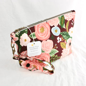 Small Zippered Project Bag | Yellow Petal Handmade