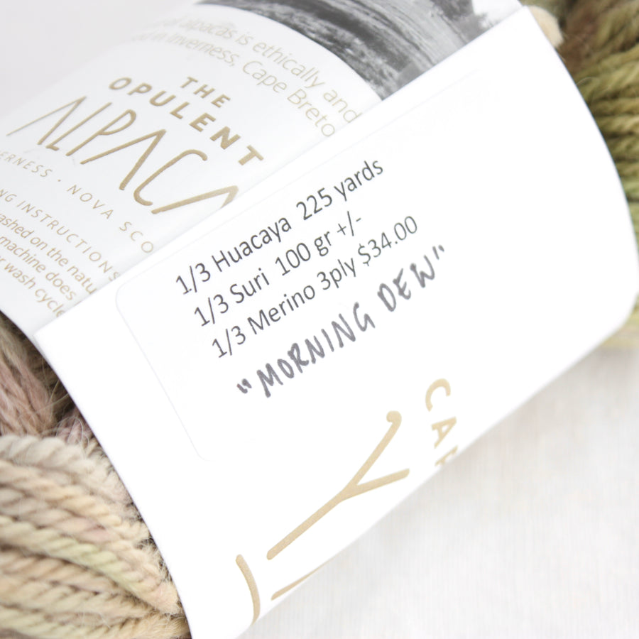 Cape Breton Yarn | The Opulent Alpaca