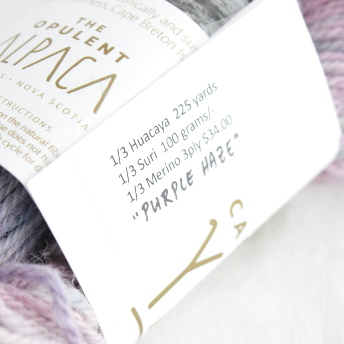 Cape Breton Yarn | The Opulent Alpaca