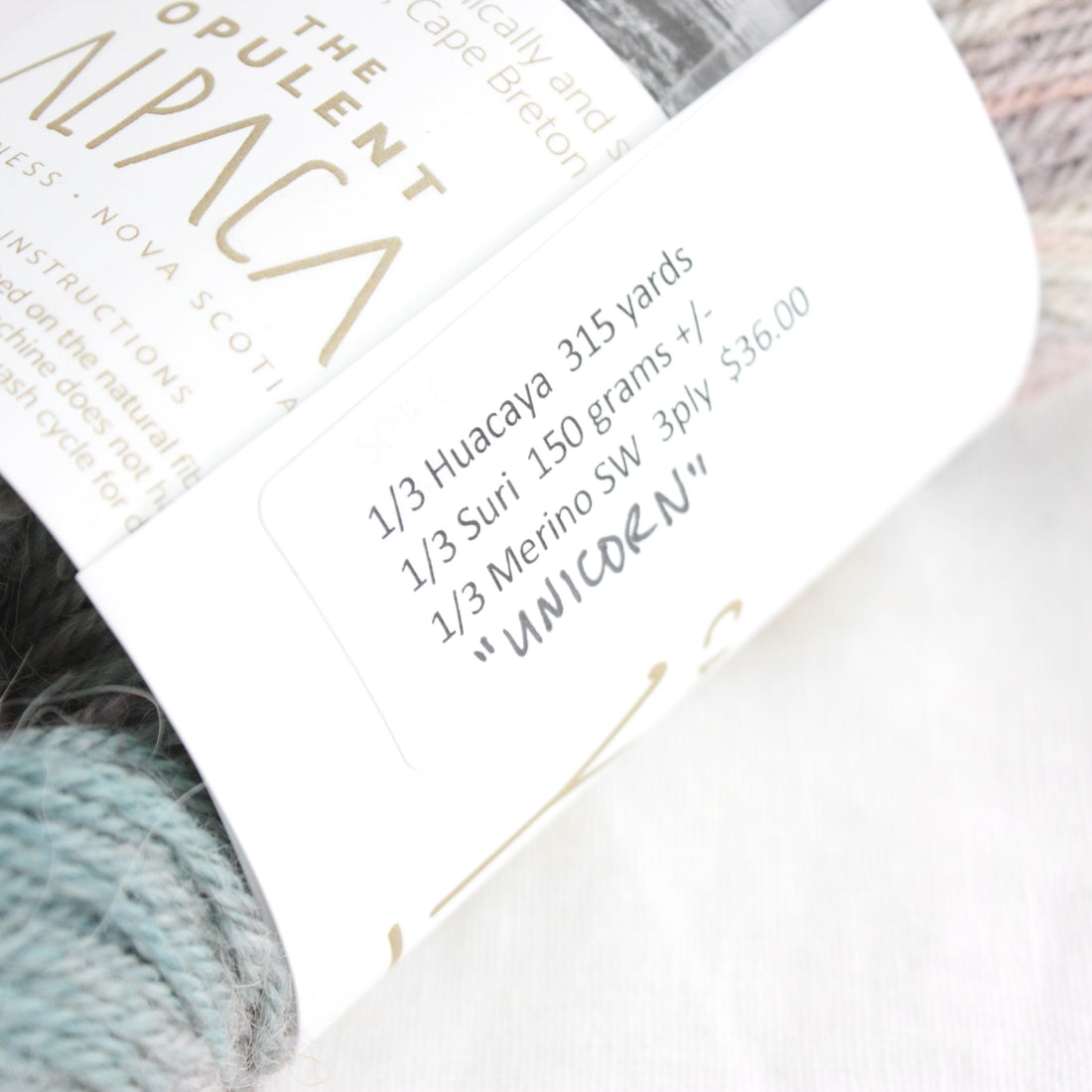 Cape Breton Yarn | The Opulent Alpaca