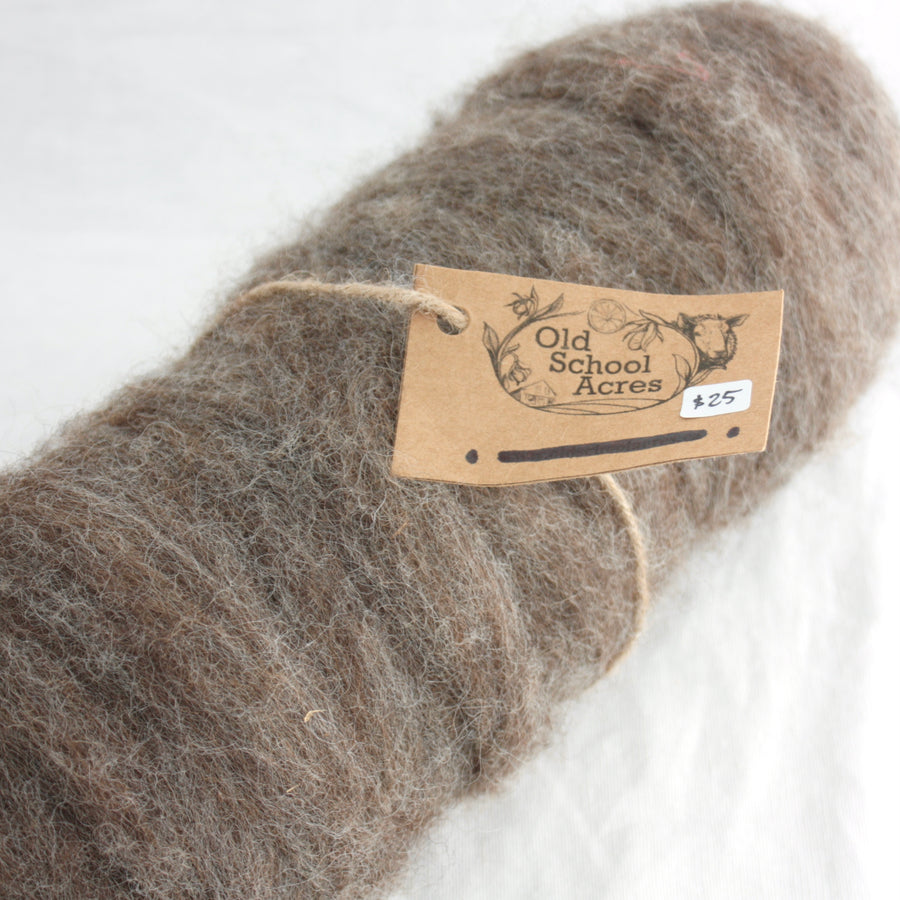 Wool Roving | Old School Acres