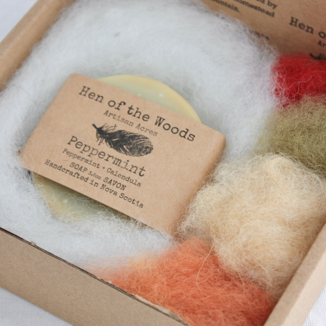 DIY Felted Soap Kit | Old School Acres & Hen of the Woods