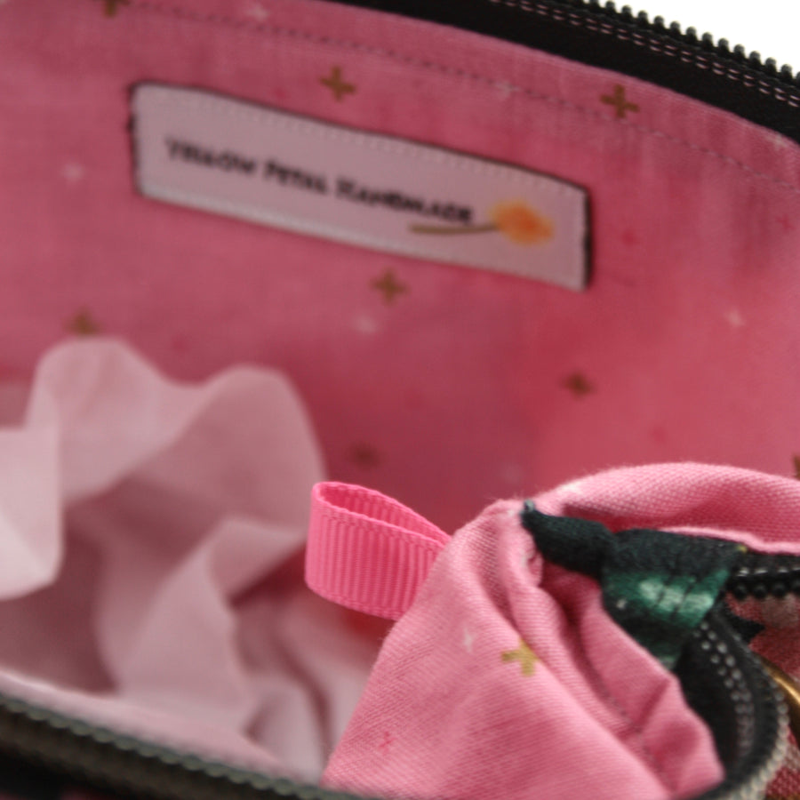 Small Zippered Project Bag | Yellow Petal Handmade