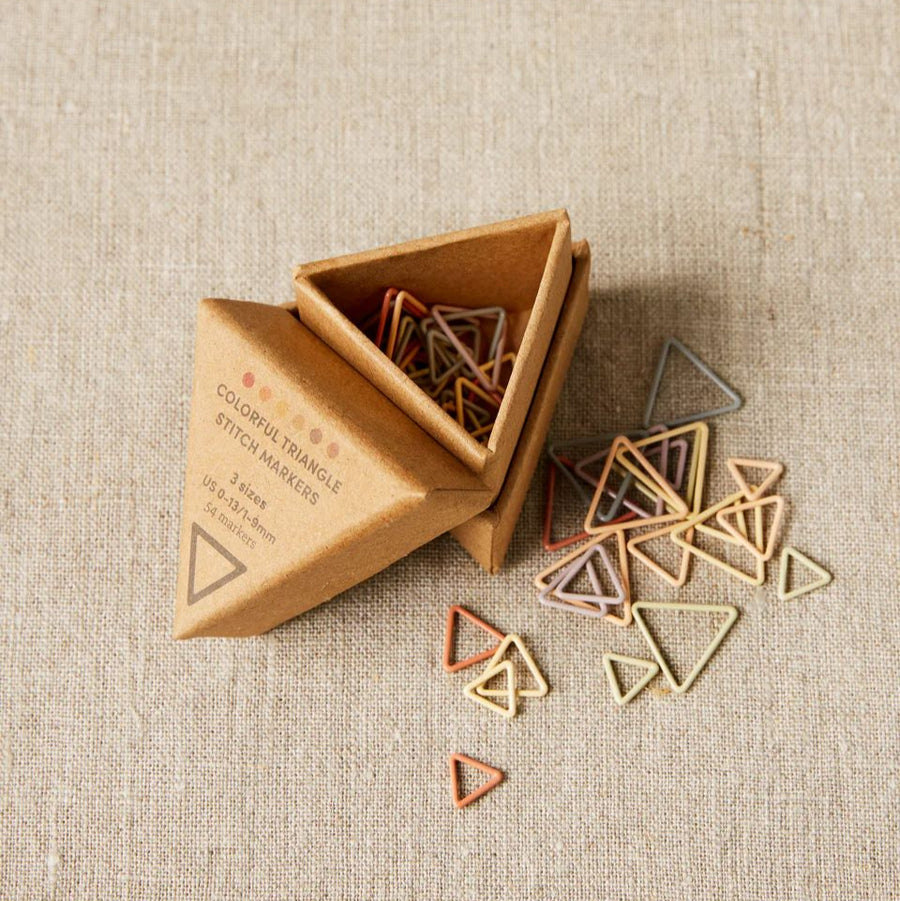 Triangle Stitch Markers | Cocoknits