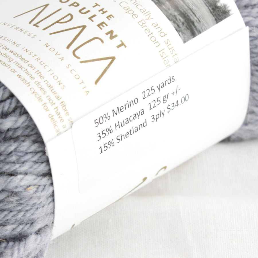 Cape Breton Yarn | The Opulent Alpaca