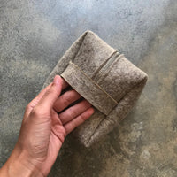 Wool Felt Travel Pouch | Retrosaria