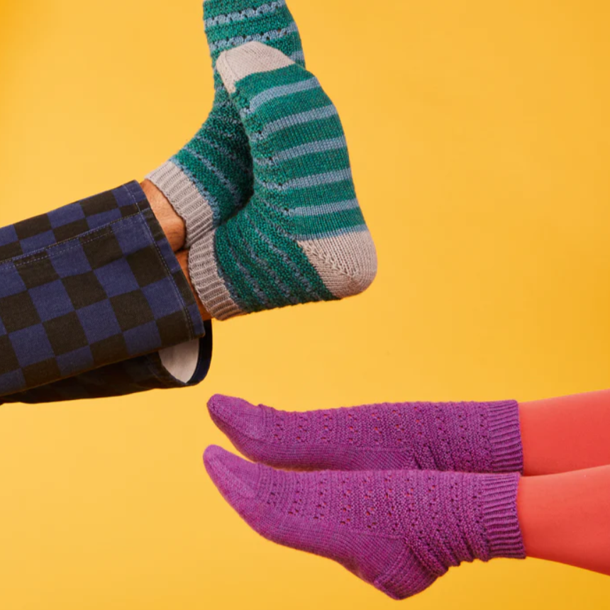 Ready Set Socks: Sock Designs for Every Knitter – Pom Pom Publishing